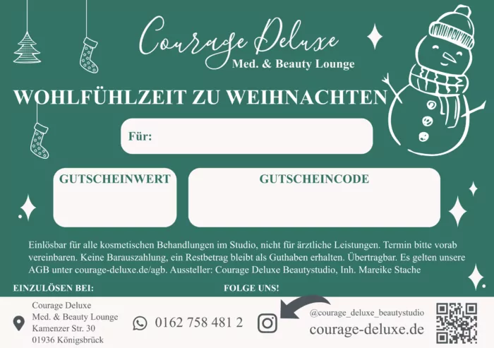 Geschenkgutschein Weihnachten